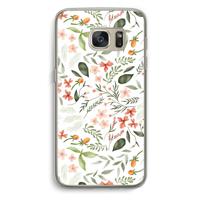 Sweet little flowers: Samsung Galaxy S7 Transparant Hoesje - thumbnail