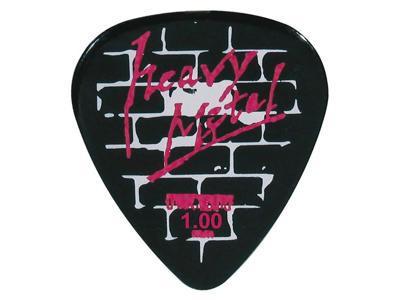 Pickboy GP698-100 1.00 mm. plectra met "the wall"-design