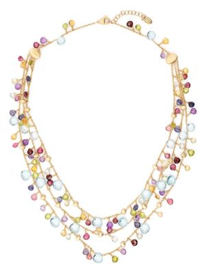 Marco Bicego collier or 18ct orné de pierres variées