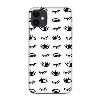 Eye pattern #2: Volledig geprint iPhone 11 Hoesje