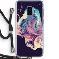 Cosmic Silence: Samsung Galaxy S9 Plus Transparant Hoesje met koord