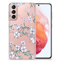 Samsung Galaxy S21 Uniek | TPU Case | Blossom White