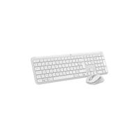 Toetsenbord- en muisset - Draadloos - Logitech - MK950 Signature - AZERTY - Wit
