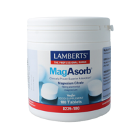 MagAsorb (magnesium citraat) 150mg 180 Tabletten