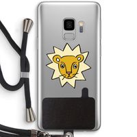 Kleine leeuw: Samsung Galaxy S9 Transparant Hoesje met koord Kleine leeuw: Samsung Galaxy S9 Transparant Hoesje met koord