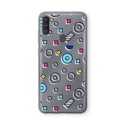 8-bit N°9: Samsung Galaxy A11 Transparant Hoesje