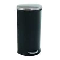 EKO Shell Bin Pedaalemmer 30L Zwart EKO Shell Bin Pedaalemmer 30L Zwart