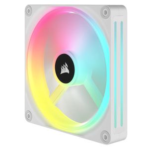 Corsair iCUE LINK QX140 RGB 140mm PWM Fans Starter Kit - Wit case fan 4-pins PWM fan-connector, Incl. controller