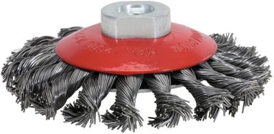 KS TOOLS Round brush with hole ks-tools m14x2, d=100mm