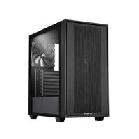 Chieftec Midi Tower GS-03B-BLK-OP, Schwarz Zwart