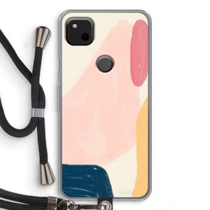 Saturday Flow: Pixel 4a Transparant Hoesje met koord