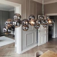 Hanglamp rookglas &apos;Splendor bar&apos; By Rydens 25x G9 fitting 124cm