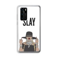 Slay All Day: Huawei P40 Transparant Hoesje