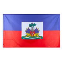 Haiti Nationale Vlag (90x150cm) - thumbnail