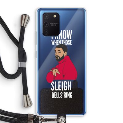 Sleigh Bells Ring: Samsung Galaxy Note 10 Lite Transparant Hoesje met koord