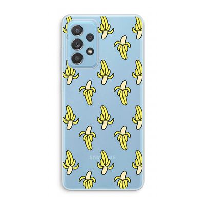 Bananas: Samsung Galaxy A73 Transparant Hoesje