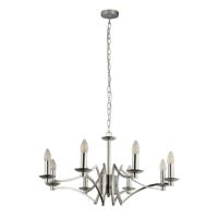Searchlight Chrome hanglampAscot Ø 88cm - 41312-8CC
