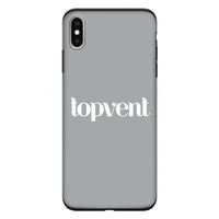 Topvent Grijs Wit: iPhone XS Max Tough Case