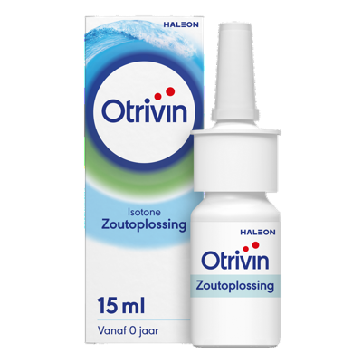 Otrivin Zoutoplossing Neusspray bij een verstopte neus