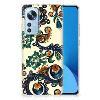 Siliconen Hoesje Xiaomi 12 | 12X Barok Flower