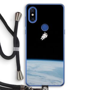 Alone in Space: Xiaomi Mi Mix 3 Transparant Hoesje met koord