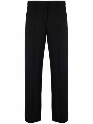 Ferragamo pantalon à taille haute - Noir