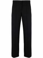 Ferragamo pantalon à taille haute - Noir