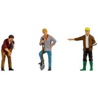 NOCH 17130 Schaal 1 Bouwvakkers figuren Geverfd NOCH 17130 Schaal 1 Bouwvakkers figuren Geverfd