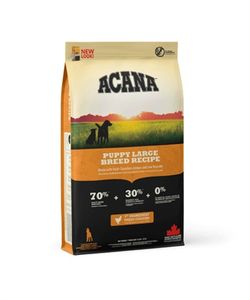 Acana Puppy Large Breed Recipe 17 kg Appel, Kip, Peer, Gevogelte, Pompoen