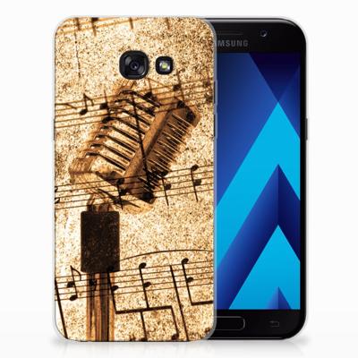 Samsung Galaxy A5 2017 | Siliconen hoesje | met foto Bladmuziek