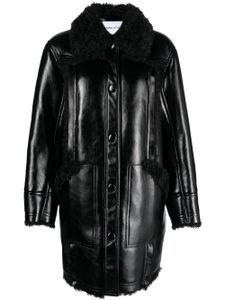 STAND STUDIO manteau Ramona en cuir artificiel - Noir