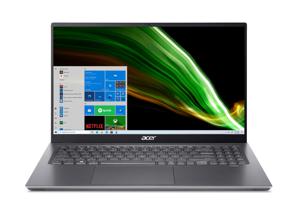 Acer Swift SFX16-51G-52NK Laptop 40,9 cm (16.1") Full HD Intel® Core™ i5 i5-11320H 16 GB LPDDR4x-SDRAM 512 GB SSD NVIDIA GeForce RTX 3050 Wi-Fi 6 (802.11ax) Windows 11 Home Grijs
