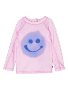 Molo chemise de bain Nemo à motif Smiley - Rose