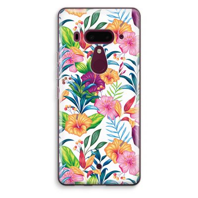 Tropisch 2: HTC U12+ Transparant Hoesje