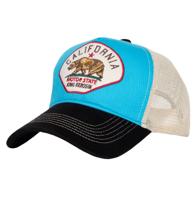 King Kerosin California Trucker Pet Zwart & Blauw