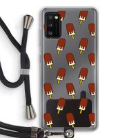 Yummy: Samsung Galaxy A41 Transparant Hoesje met koord