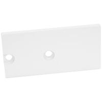 Barthelme 62399536_9010 BARdolino Muro Eindkappen-set Aluminium (l x b x h) 2 x 18.4 x 37.3 mm 2 stuk(s)