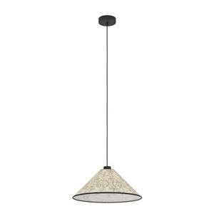 EGLO Oxpark Hanglamp - E27 - Ø 42 cm - Zwart|Wit|Groen - Bamboe