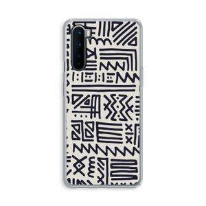 Marrakech print: OnePlus Nord Transparant Hoesje