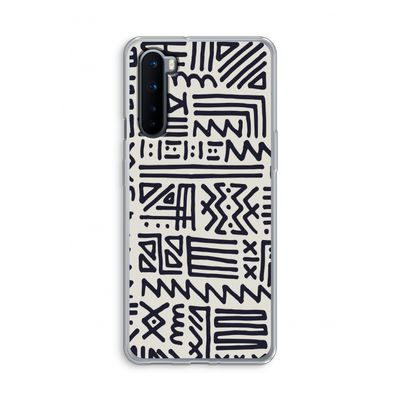 Marrakech print: OnePlus Nord Transparant Hoesje
