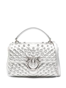 PINKO mini sac à main Lady Love Puff - Argent