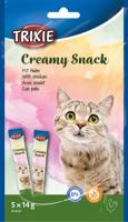 Trixie Creamy Snacks Kip kattensnacks 5 x 14 gram