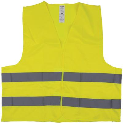DONAU SAFETY fluohesje, geel, extra large