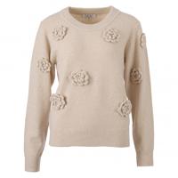 Enjoy - Beige | Dames | Trui | Beige | XXL | regular | Kamst mode