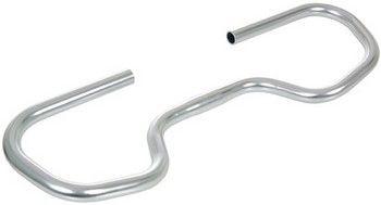 Vlinderstuur Kalloy city / trekking aluminium ø25,4 x 595 mm - zilver