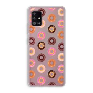 Donuts: Samsung Galaxy A51 5G Transparant Hoesje