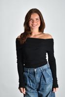 Lisa Yang top Claudina 2026009 noir