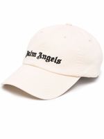 Palm Angels casquette à logo brodé - Blanc Palm Angels casquette à logo brodé - Blanc