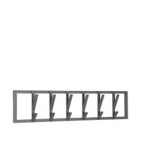 LABEL51 Kapstok Frame - Burned Steel - Metaal - XL