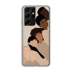Sweet creatures: Samsung Galaxy S21 Ultra Transparant Hoesje